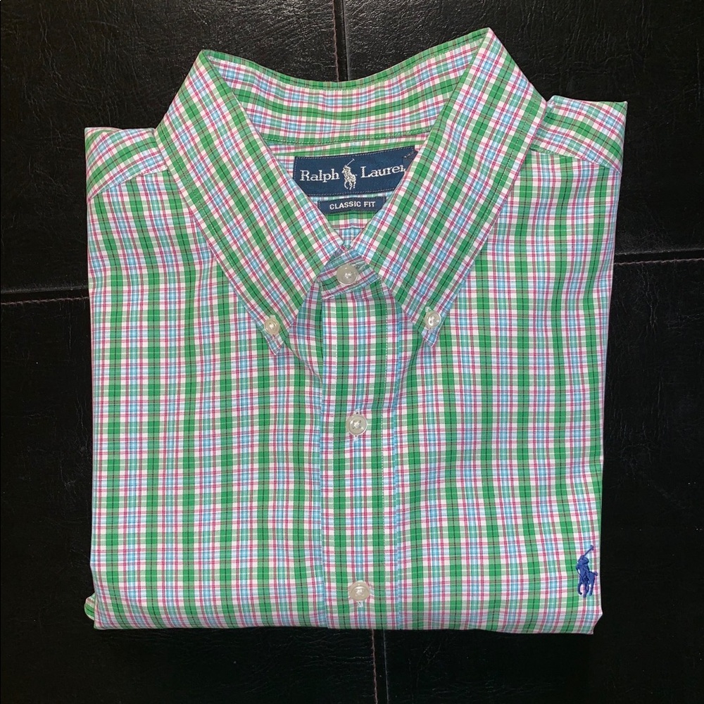 Polo Ralph Lauren Button Up Plaid Oxford